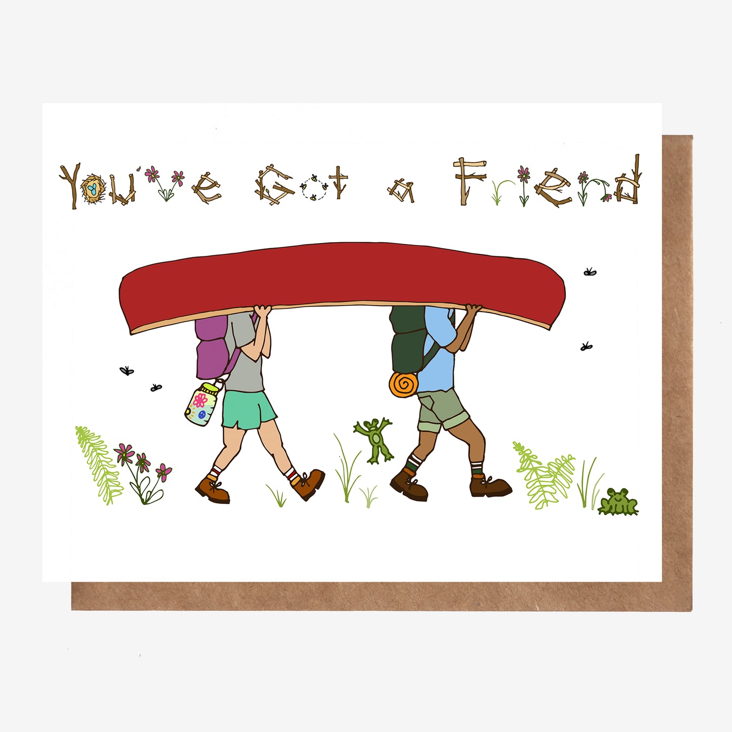You've Got a Friend Portage Card