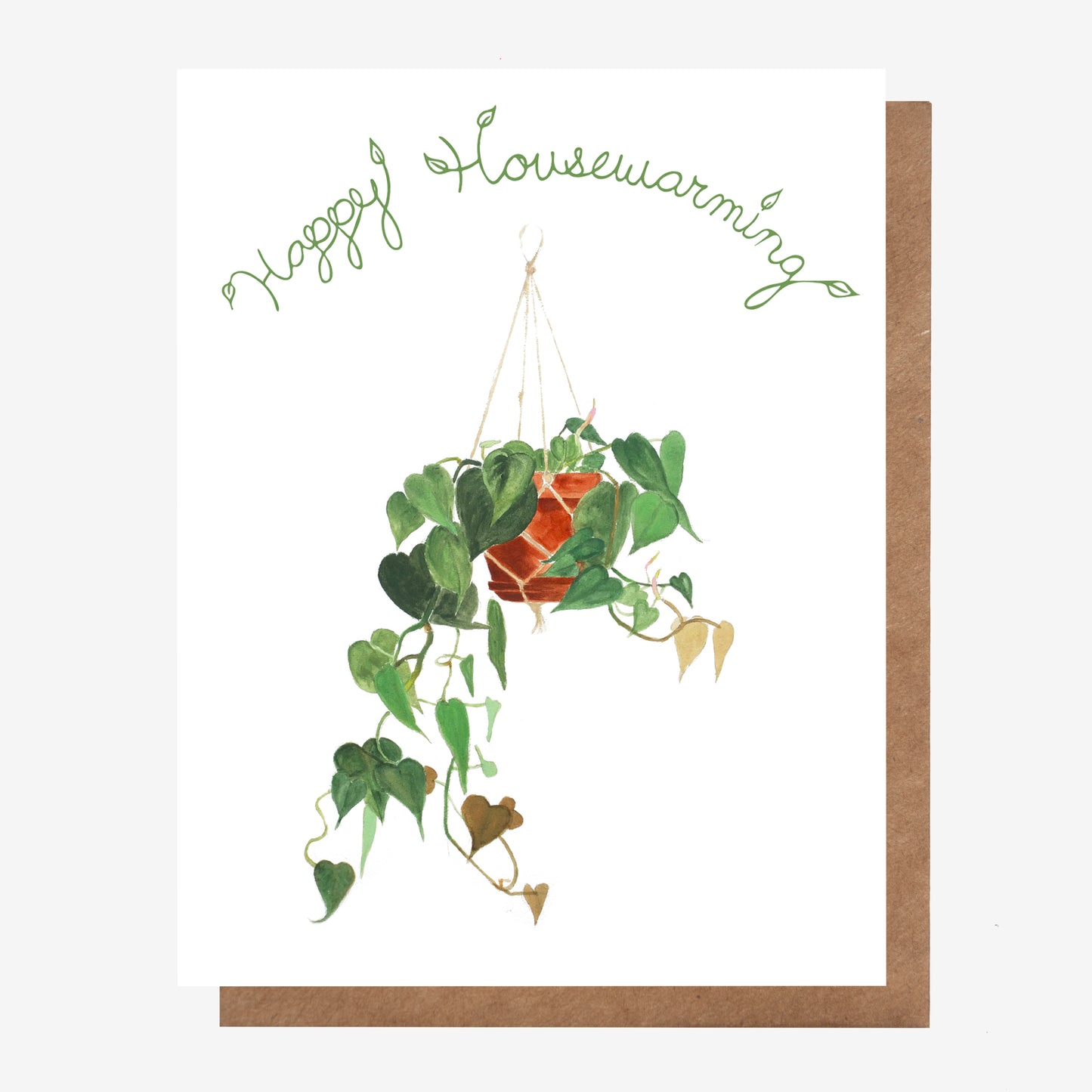 Happy Housewarming Houseplant Card