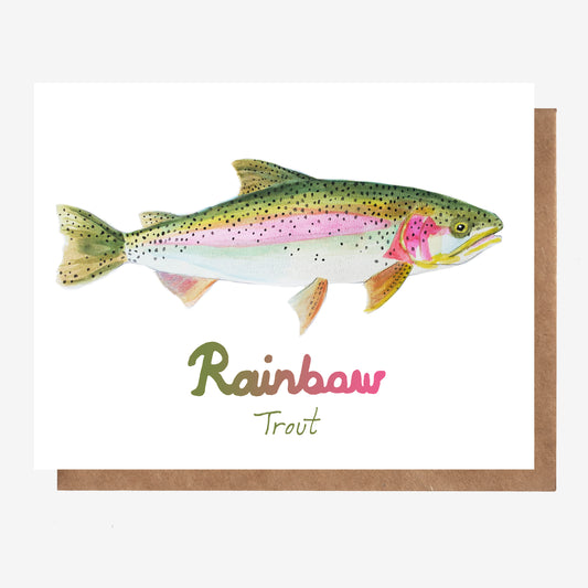 Rainbow Trout Card