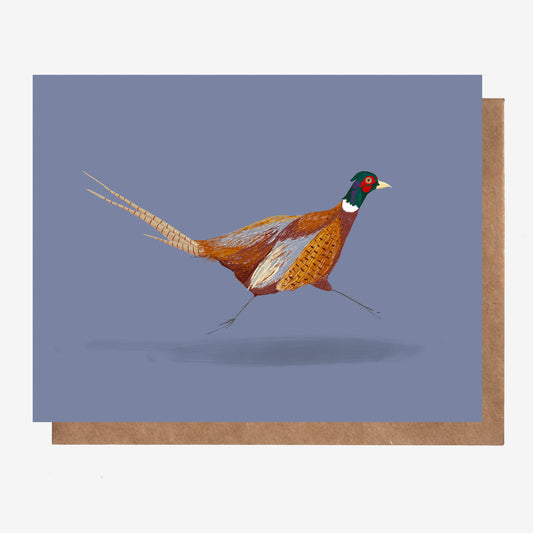 Pheasant Canadian Birds Card