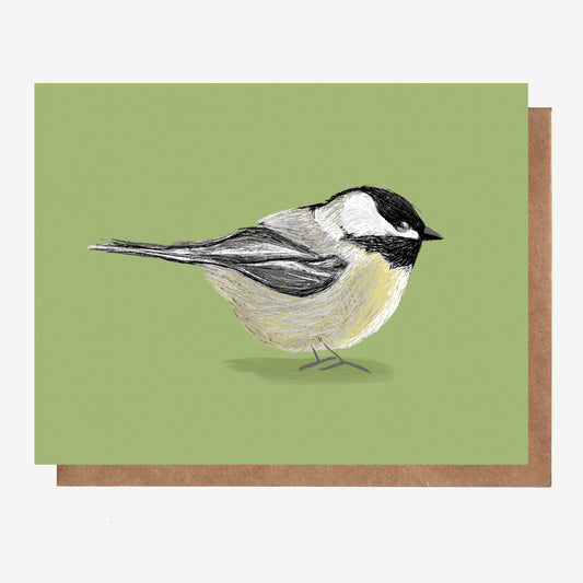 Chickadee Card